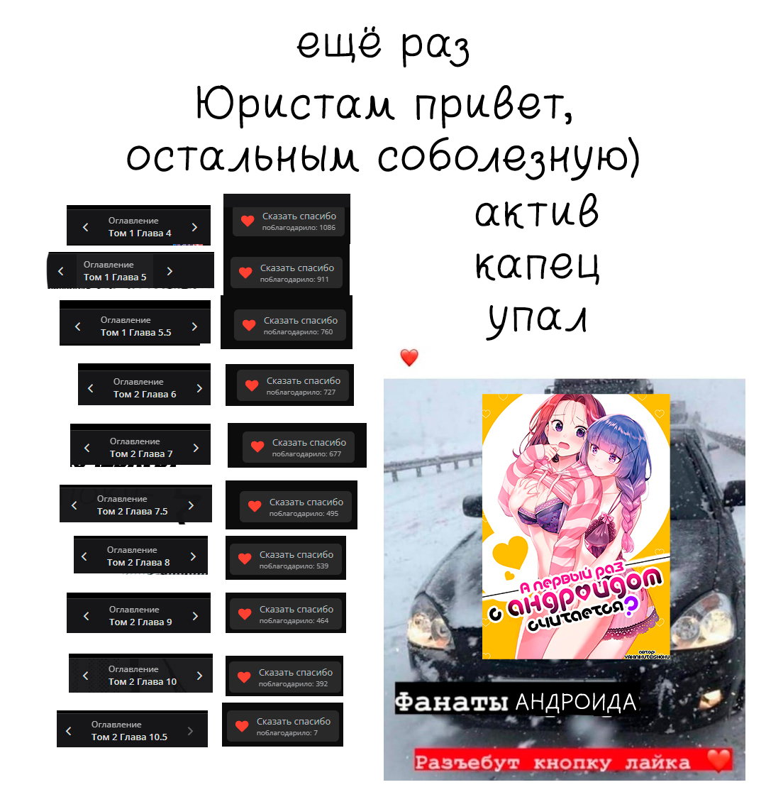 Манга А первый раз с андроидом считается? - Глава 10.5 Страница 18