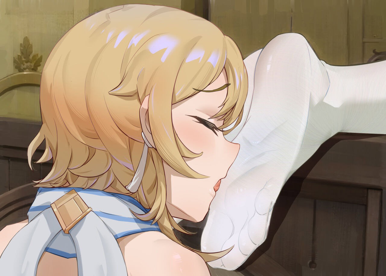 Манга Сборник артов с футфетишисткой Люмин - Глава 2 Страница 8