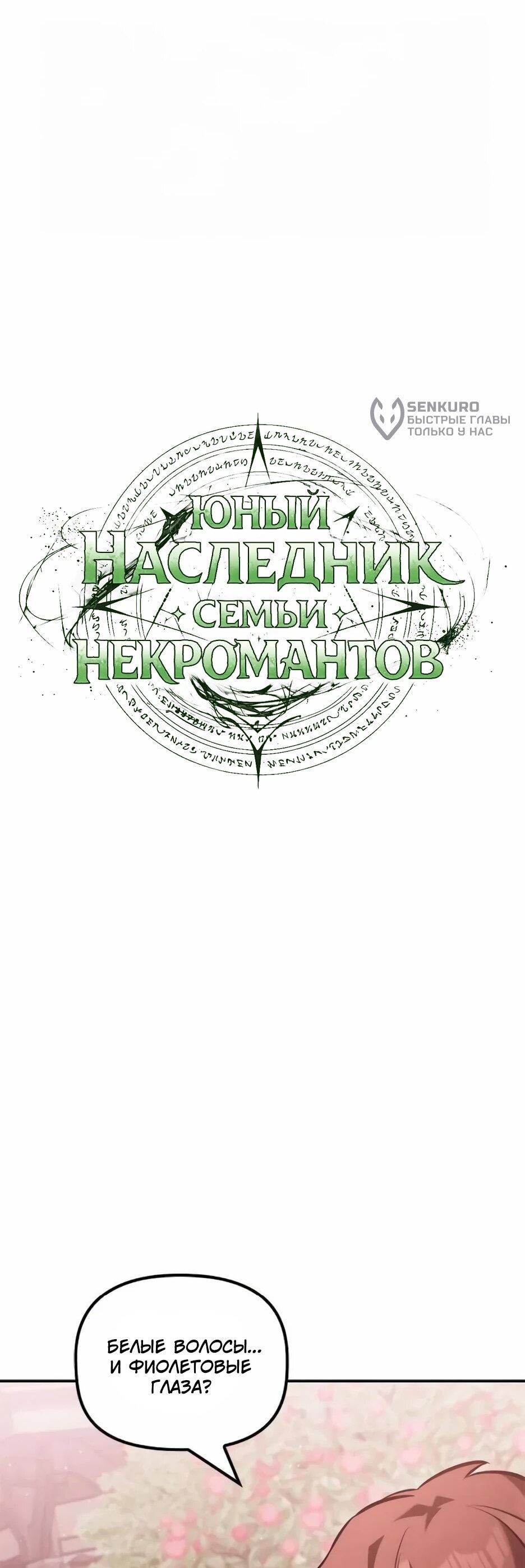 Манга Юный наследник семьи некромантов - Глава 61 Страница 4