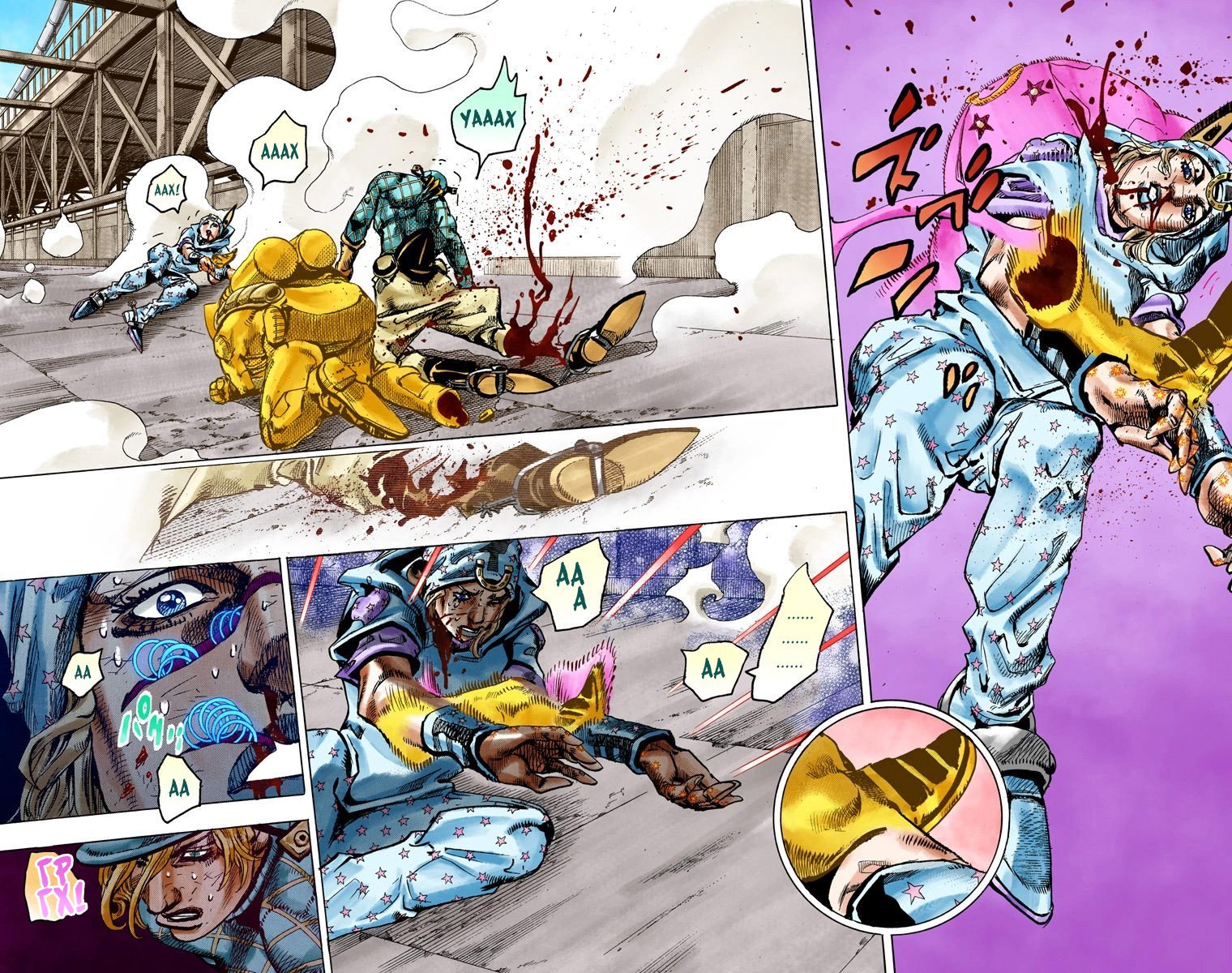 Манга Невероятные Приключения ДжоДжо Часть 7 (Colored) - Глава 94 Страница 20