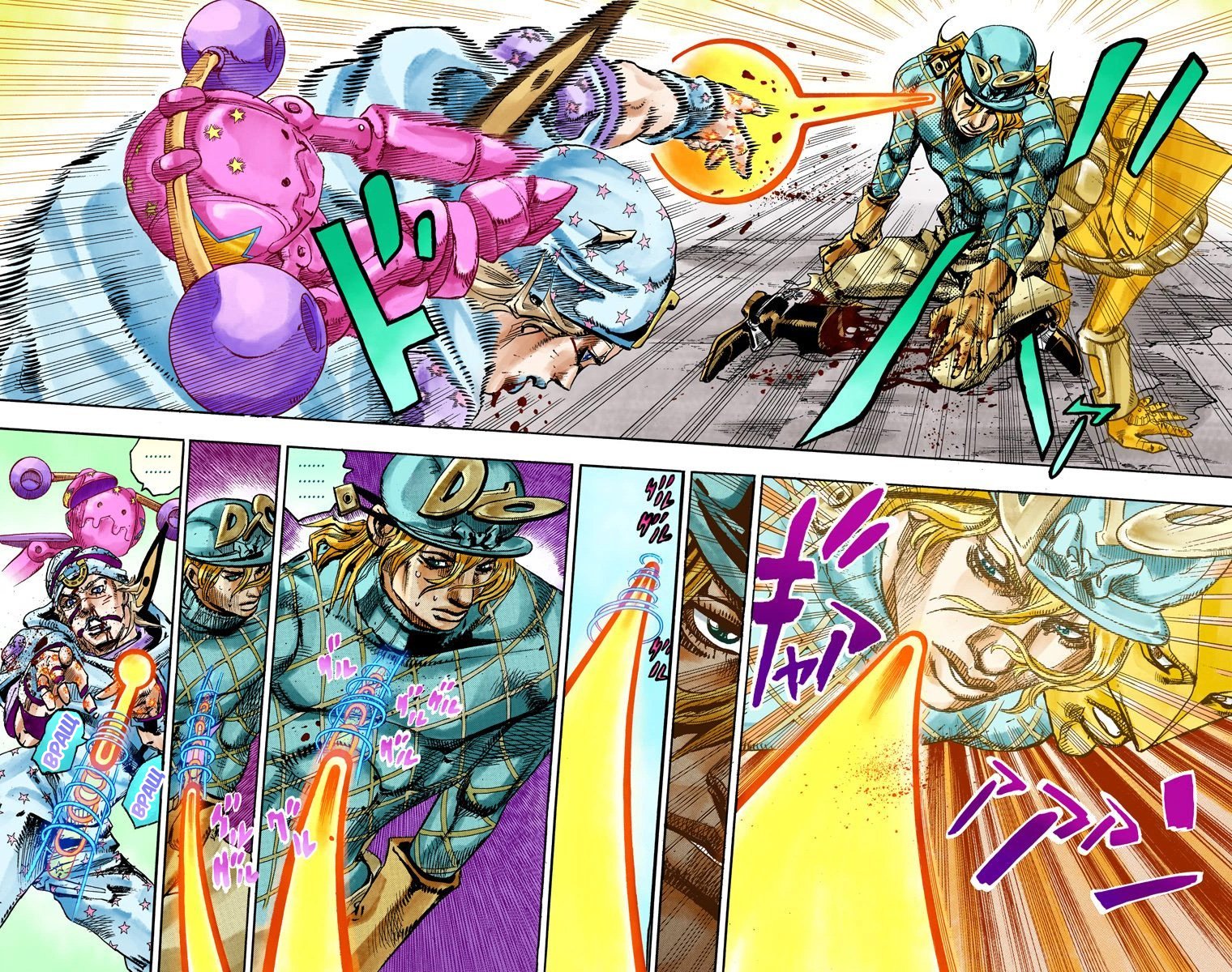 Манга Невероятные Приключения ДжоДжо Часть 7 (Colored) - Глава 94 Страница 22