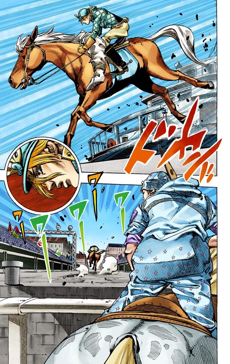 Манга Невероятные Приключения ДжоДжо Часть 7 (Colored) - Глава 91 Страница 31