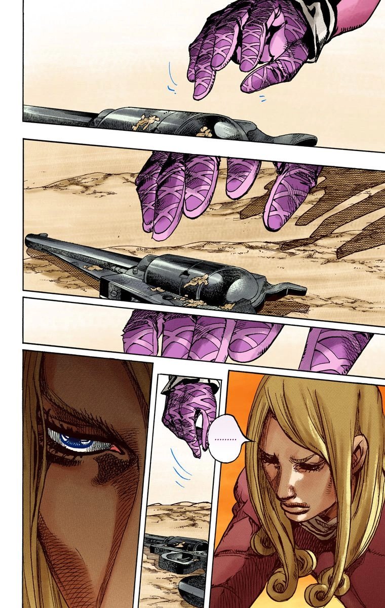 Манга Невероятные Приключения ДжоДжо Часть 7 (Colored) - Глава 89 Страница 14