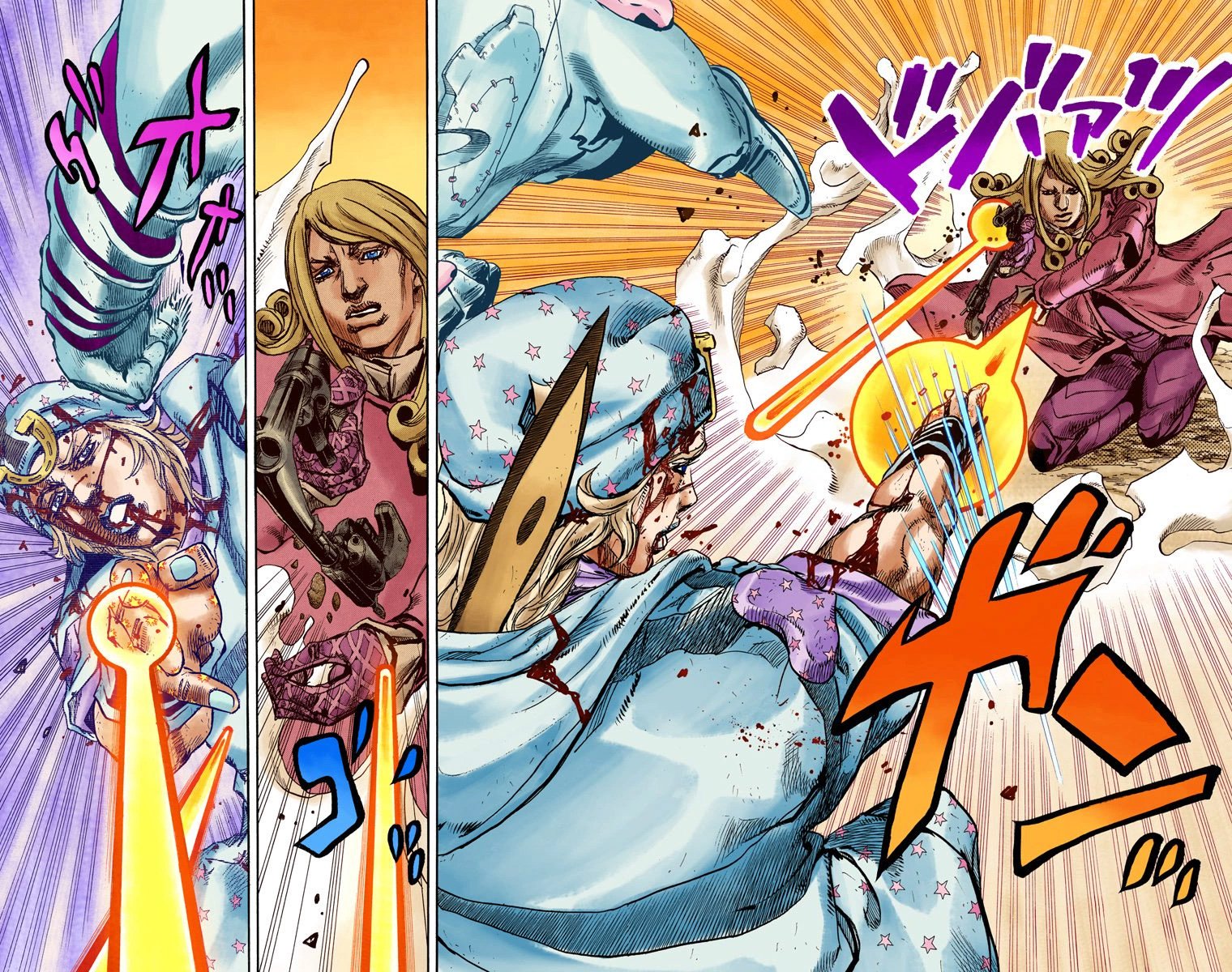 Манга Невероятные Приключения ДжоДжо Часть 7 (Colored) - Глава 89 Страница 18