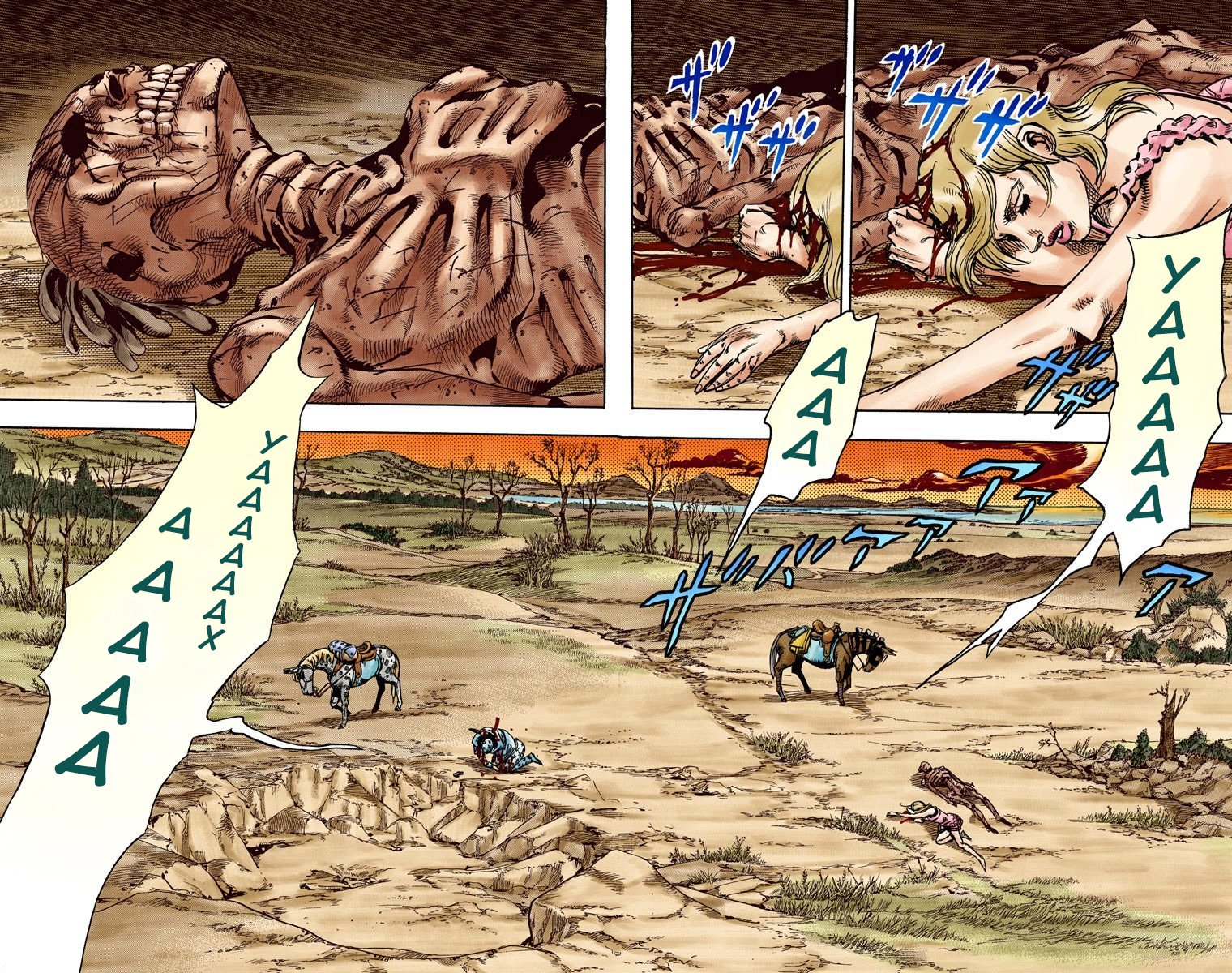 Манга Невероятные Приключения ДжоДжо Часть 7 (Colored) - Глава 89 Страница 32