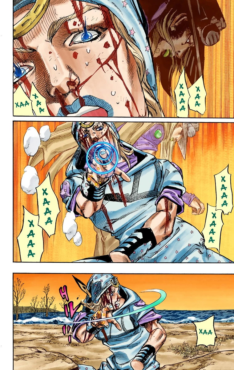 Манга Невероятные Приключения ДжоДжо Часть 7 (Colored) - Глава 88 Страница 2