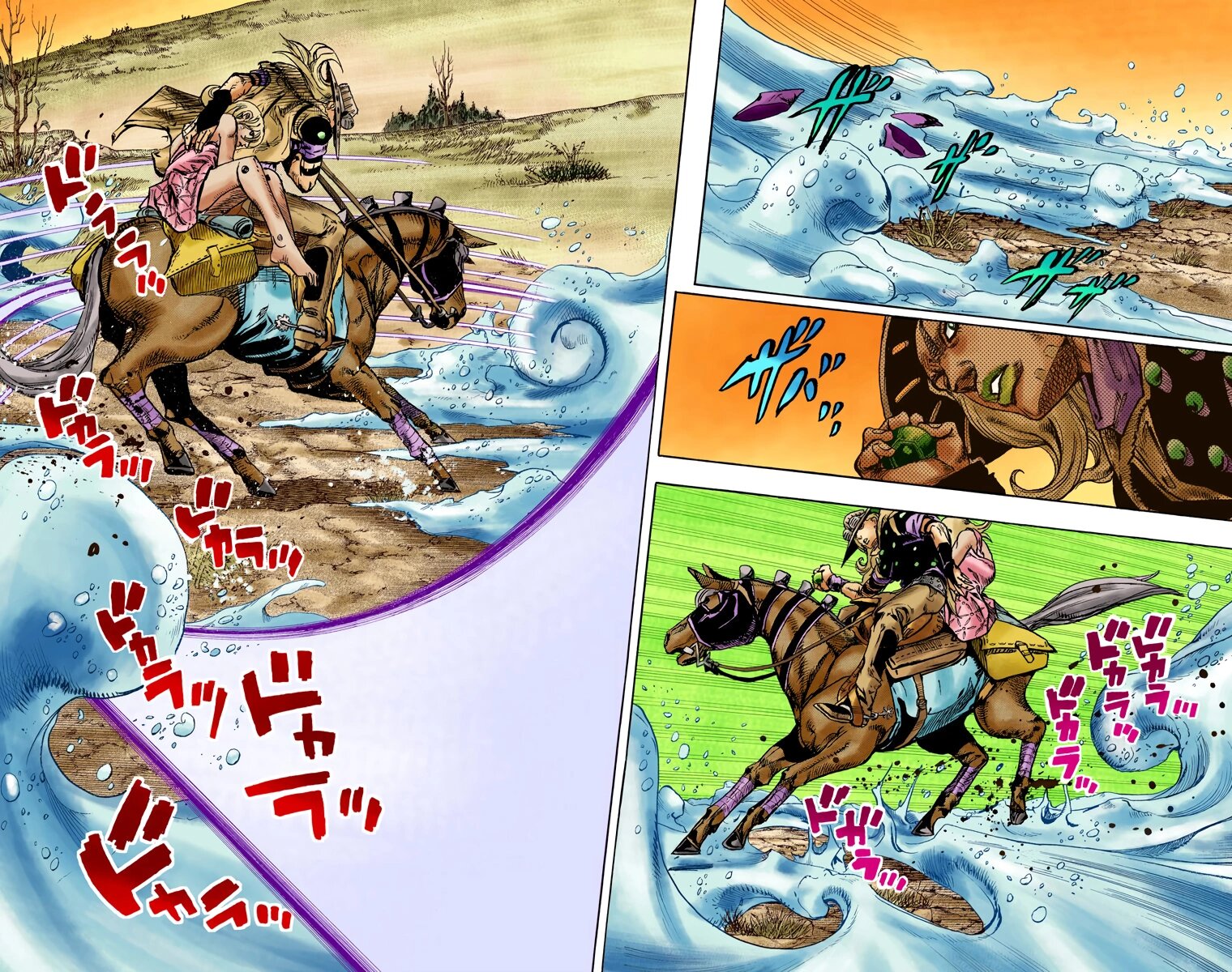 Манга Невероятные Приключения ДжоДжо Часть 7 (Colored) - Глава 83 Страница 6