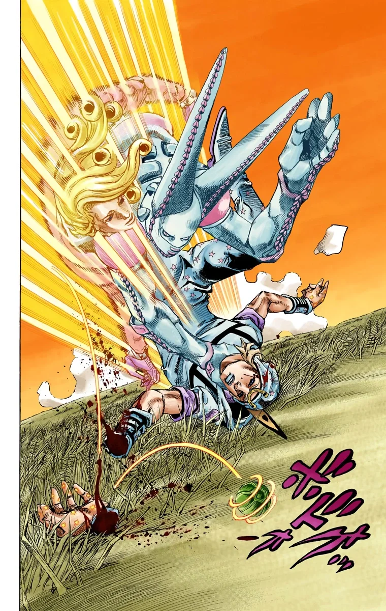 Манга Невероятные Приключения ДжоДжо Часть 7 (Colored) - Глава 81 Страница 10