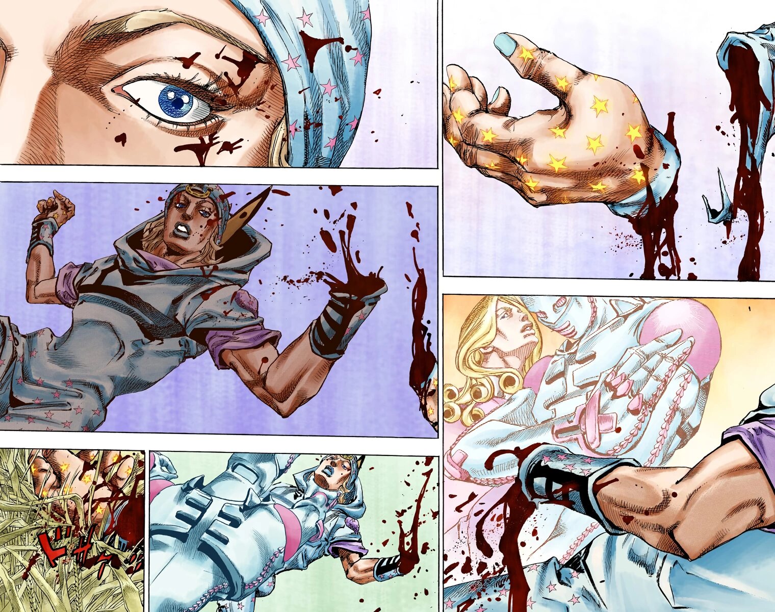 Манга Невероятные Приключения ДжоДжо Часть 7 (Colored) - Глава 81 Страница 7