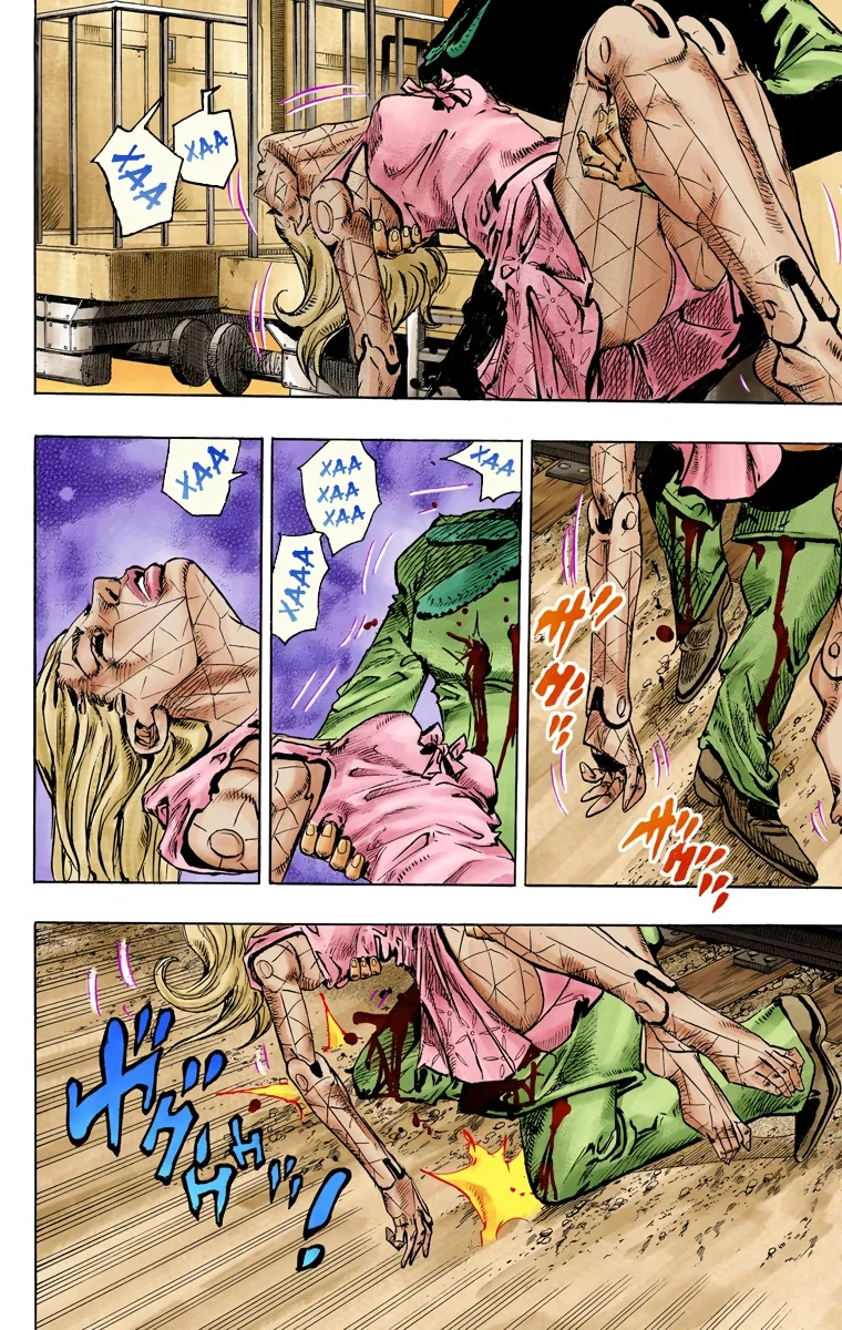 Манга Невероятные Приключения ДжоДжо Часть 7 (Colored) - Глава 81 Страница 17