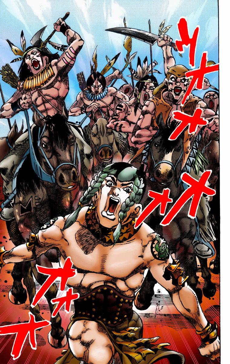 Манга Невероятные Приключения ДжоДжо Часть 7 (Colored) - Глава 1 Страница 5