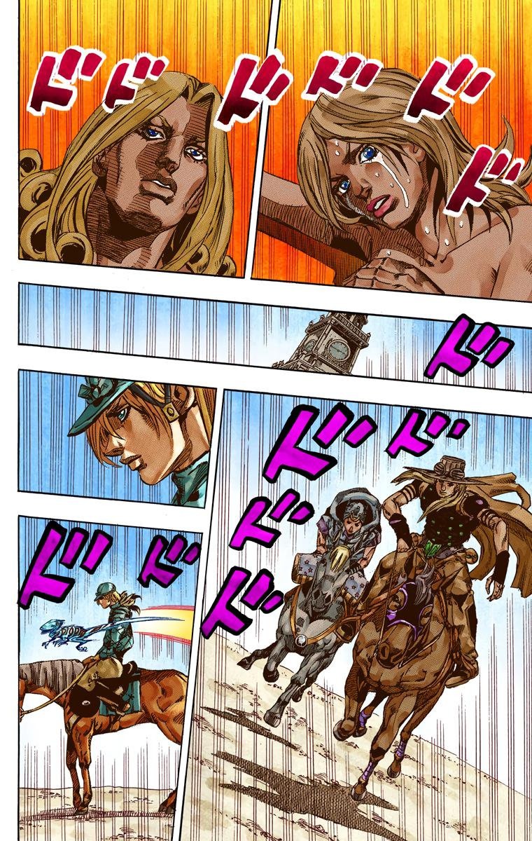 Манга Невероятные Приключения ДжоДжо Часть 7 (Colored) - Глава 62 Страница 48