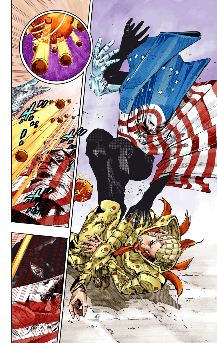 Манга Невероятные Приключения ДжоДжо Часть 7 (Colored) - Глава 67 Страница 27