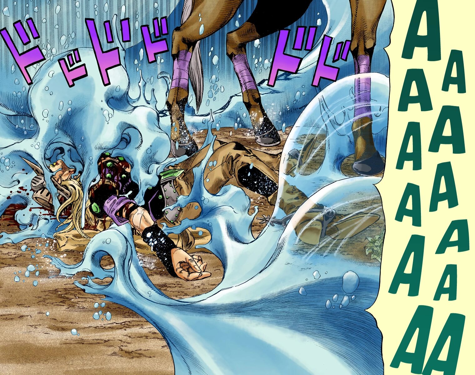 Манга Невероятные Приключения ДжоДжо Часть 7: Steel Ball Run (Цветная версия) - Глава 84 Страница 31