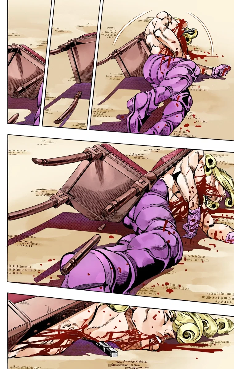 Манга Невероятные Приключения ДжоДжо Часть 7: Steel Ball Run (Цветная версия) - Глава 61 Страница 45