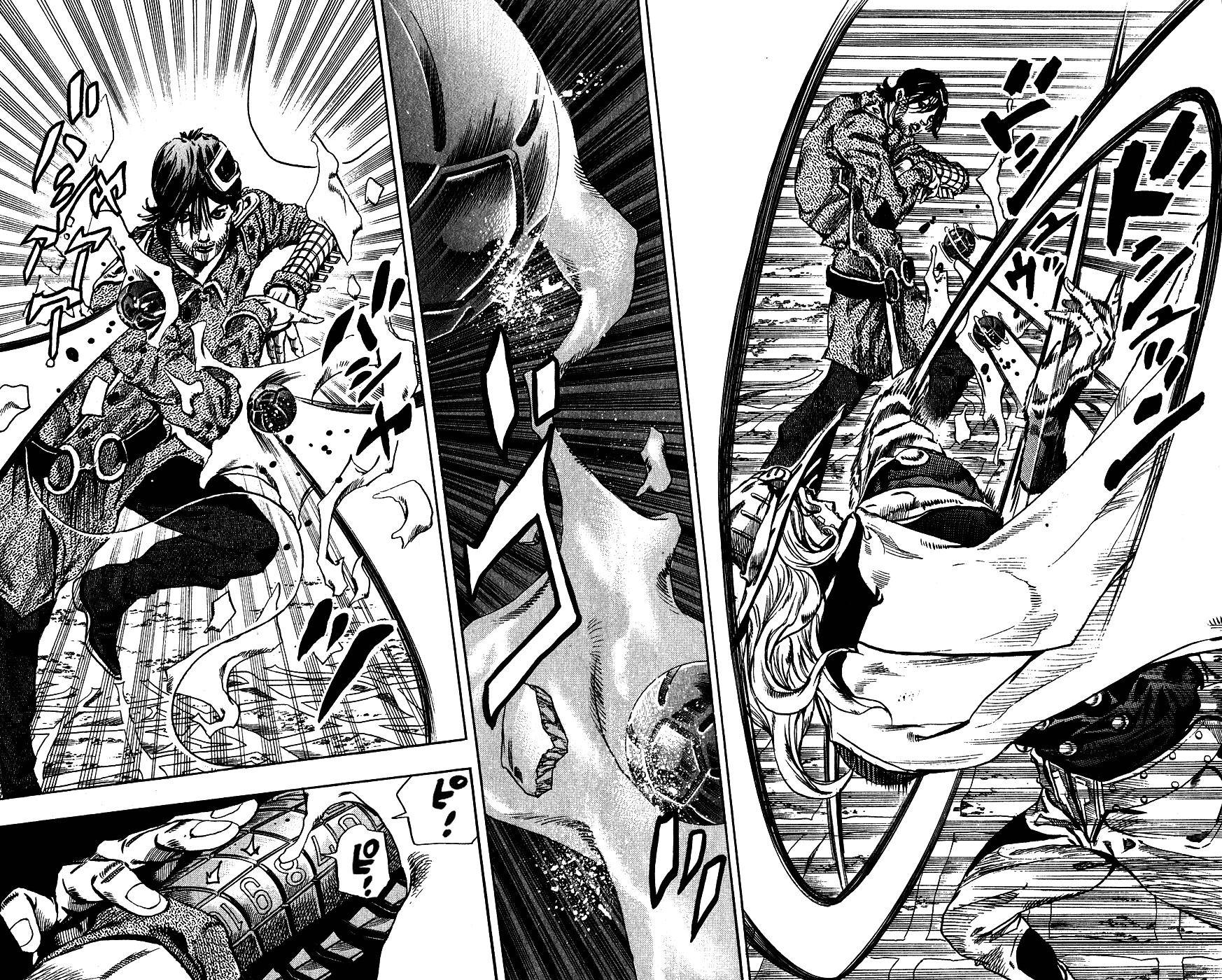 Манга Невероятные Приключения ДжоДжо Часть 7: Steel Ball Run - Глава 66 Страница 6